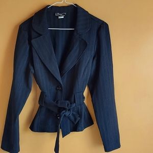 Tie Waist Blazer